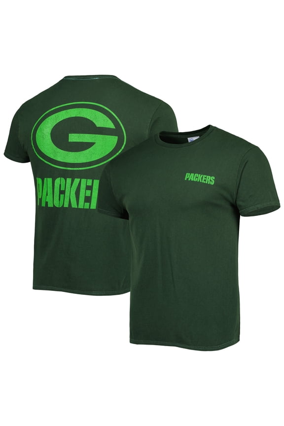 Men's '47 Green Green Bay Packers Fast Track Tonal Highlight T-Shirt