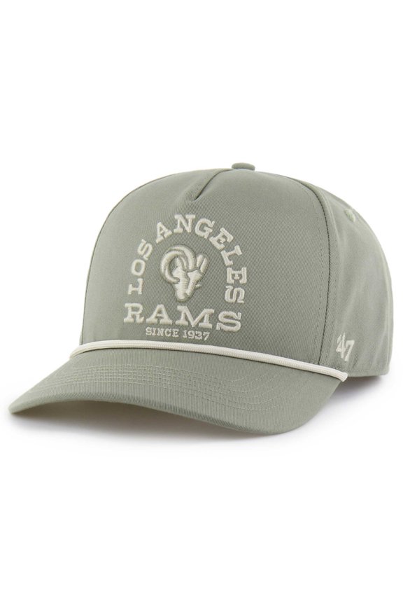 Men's '47  Green Los Angeles Rams Canyon Ranchero Hitch Adjustable Hat