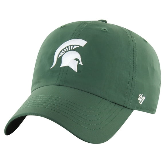 Men's '47 Green Michigan State Spartans Clean Up brrr- Adjustable Hat