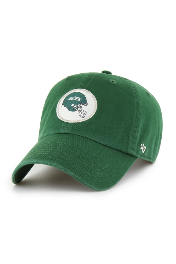 Men's '47  Green New York Jets Hard Hat Clean Up Adjustable Hat