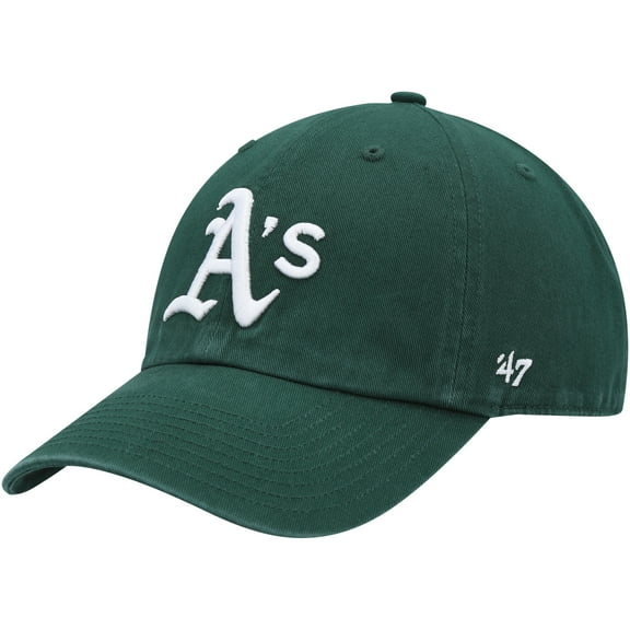 Men's '47 Green Athletics Clean Up Adjustable Hat