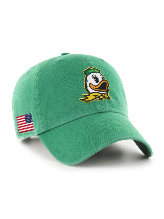 Men's '47 Green Oregon Ducks Americana Heritage Clean Up Adjustable Hat