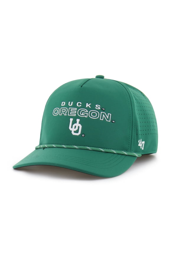 Men's '47 Green Oregon Ducks Forward Vent Hitch Rope Adjustable Hat