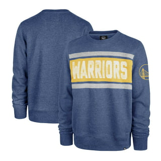 Men's Golden State Warriors Royal Interstate Crewneck Sweatshirt