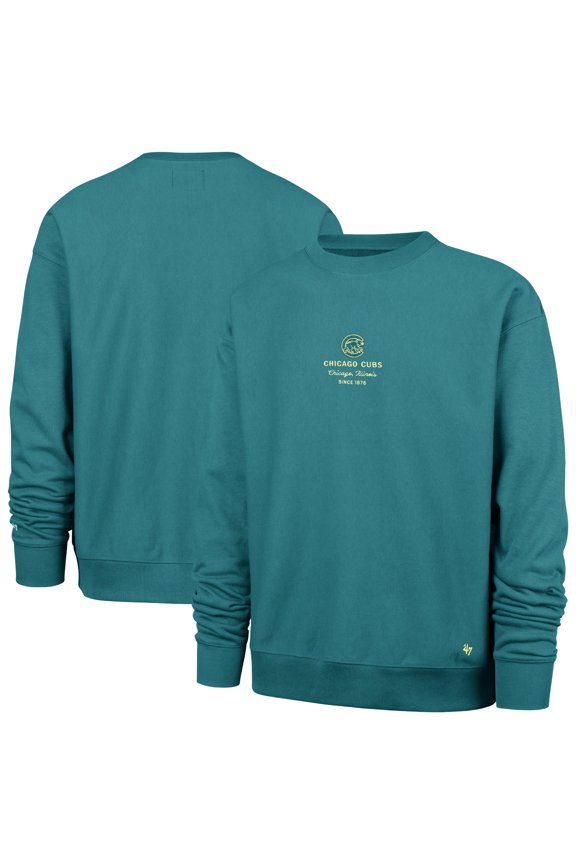 Men's '47 Hunter Green Chicago Cubs Anderson Foundation Sweatshirt