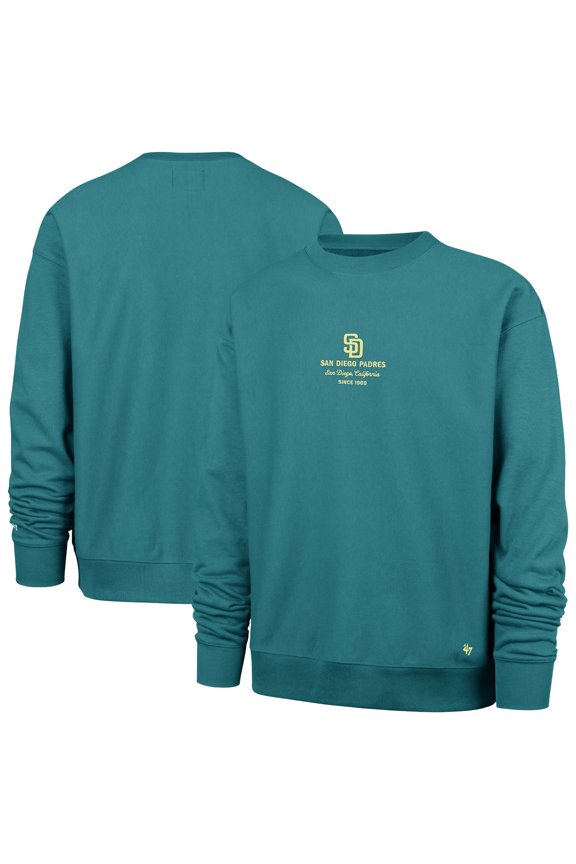 Men's '47 Hunter Green San Diego Padres Anderson Foundation Sweatshirt