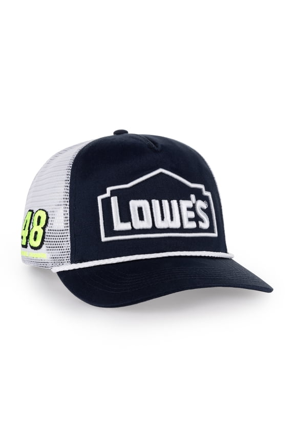 Men's '47 Jimmie Johnson Navy NASCAR Legendary Triple Hit Rope Hitch Adjustable Hat