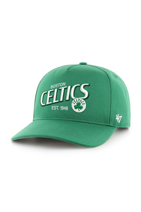 Men's '47  Kelly Green Boston Celtics Fast Break Chase Hitch Adjustable Hat
