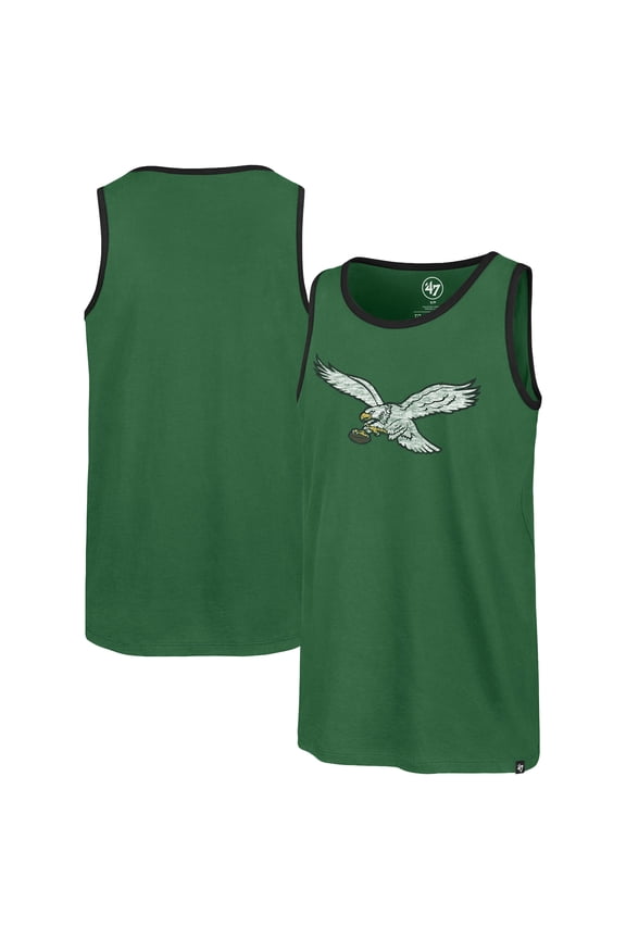 Men's '47 Kelly Green Philadelphia Eagles Premier Franklin Tank Top