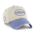 thumbnail image 1 of Men's '47 Khaki Indianapolis Colts Breaking Trail Clean Up Adjustable Hat, 1 of 4