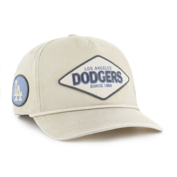 Men's '47 Khaki Los Angeles Dodgers Cairn Hitch Adjustable Hat