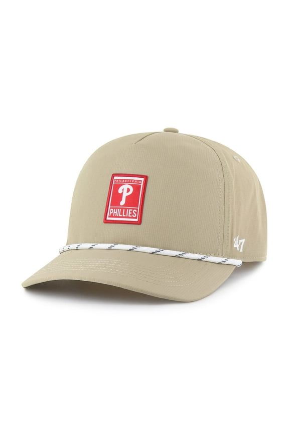 Men's '47 Khaki Philadelphia Phillies Cozumel Hitch Adjustable Hat