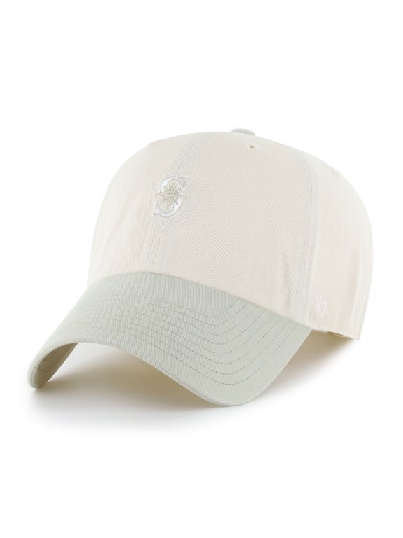 Unisex '47 Seattle Mariners Light Beige Shades of Sport Clean Up Adjustable Hat