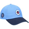 thumbnail image 1 of Men's '47 Light Blue Chicago Cubs City Connect Clean Up Adjustable Hat, 1 of 4