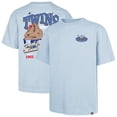 thumbnail image 1 of Men's '47 Light Blue Minnesota Twins Ice Cream Parlor Foundation T-Shirt, 1 of 3