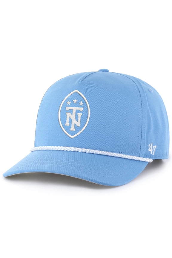 Men's '47 Light Blue Tennessee Titans Secondary Logo Rope Hitch Adjustable Hat