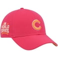 thumbnail image 1 of Men's '47 Magenta Chicago Cubs 2016 World Series Mango Undervisor MVP Snapback Hat, 1 of 4