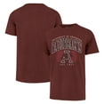 thumbnail image 1 of Men's '47 Maroon Arkansas Razorbacks Double Header Franklin T-Shirt, 1 of 3