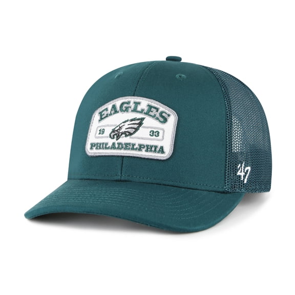 Men's '47 Midnight Green Philadelphia Eagles Roadway Adjustable Trucker Hat