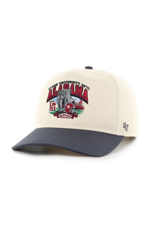 Men's '47 Natural Alabama Crimson Tide Unstructured Hitch Hat