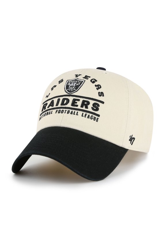 Men's '47 Natural Las Vegas Raiders Windham Clean Up Adjustable Hat
