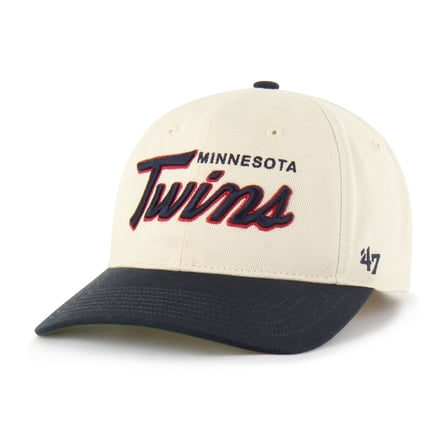 Men's '47 Natural Minnesota Twins Crosstown Franchise Fitted Hat