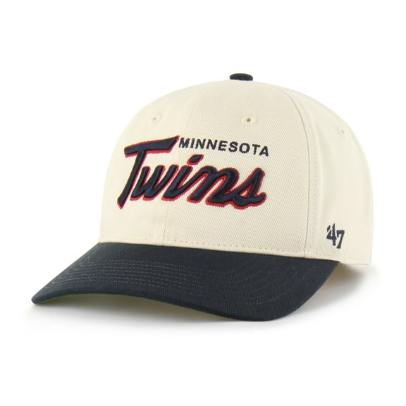 Men's '47 Natural Minnesota Twins Crosstown Franchise Fitted Hat