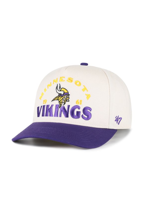 Men's '47 Natural Minnesota Vikings Arcitext Hitch Adjustable Hat
