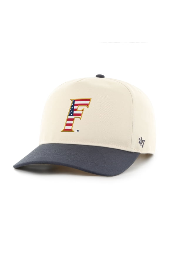 Men's '47 Natural/Navy Florida Gators Americana Flag Hitch Adjustable Hat
