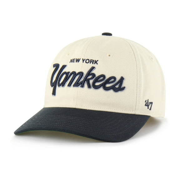Men's '47 Natural New York Yankees Crosstown Franchise Fitted Hat