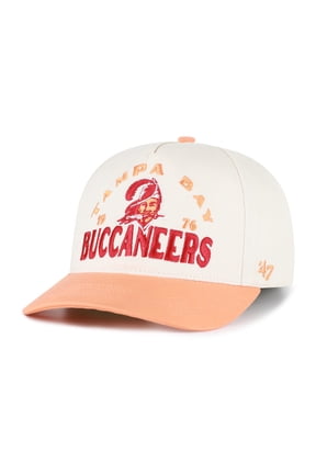Men's '47 Natural Tampa Bay Buccaneers Throwback Arcitext Hitch Adjustable Hat