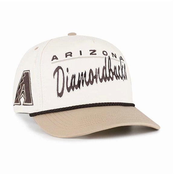 Men's '47  Natural/Tan Arizona Diamondbacks Neutral Terrain Hitch Rope Adjustable Hat