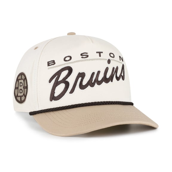 Men's '47 Natural/Tan Boston Bruins Neutral Terrain Hitch Rope Adjustable Hat
