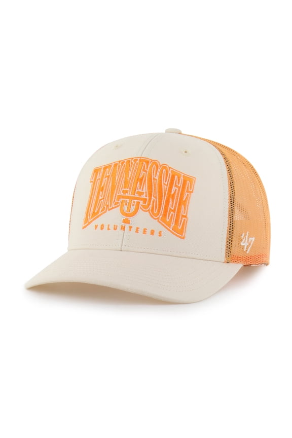 Men's '47 Natural Tennessee Volunteers Drawbridge Trucker Adjustable Hat