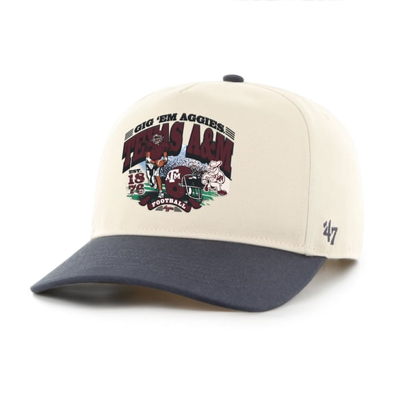 Men's '47 Natural Texas A&M Aggies Unstructured Hitch Hat