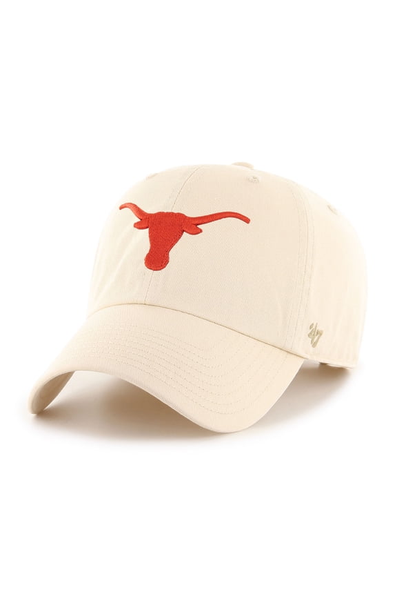 Men's '47  Natural Texas Longhorns Clean Up Adjustable Hat