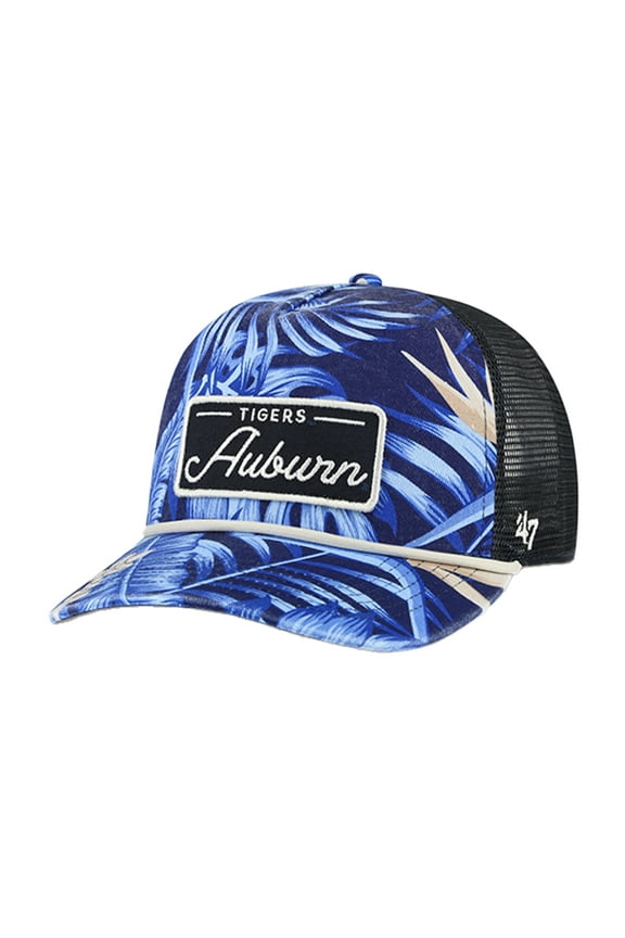 Men's '47 Navy Auburn Tigers Tropicalia Hitch Adjustable Hat