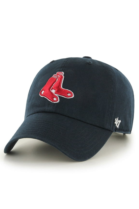 Men's '47 Navy Boston Red Sox Clean Up Adjustable Hat