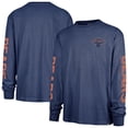 thumbnail image 1 of Men's '47 Navy Chicago Bears Cairn Ravine Foundation Long Sleeve T-Shirt, 1 of 3