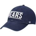 thumbnail image 1 of Men's '47 Navy Chicago Bears Clean Up Script Adjustable Hat, 1 of 4