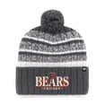 thumbnail image 1 of Men's '47  Charcoal Chicago Bears Tavern Cuffed Knit Hat with Pom, 1 of 2