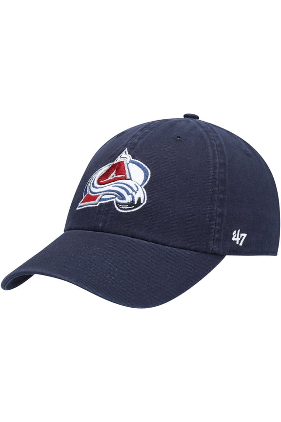 Men's '47 Navy Colorado Avalanche Team Clean Up Adjustable Hat
