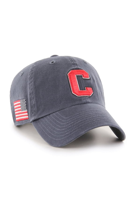 Men's '47 Navy Cornell Big Red Americana Heritage Clean Up Adjustable Hat