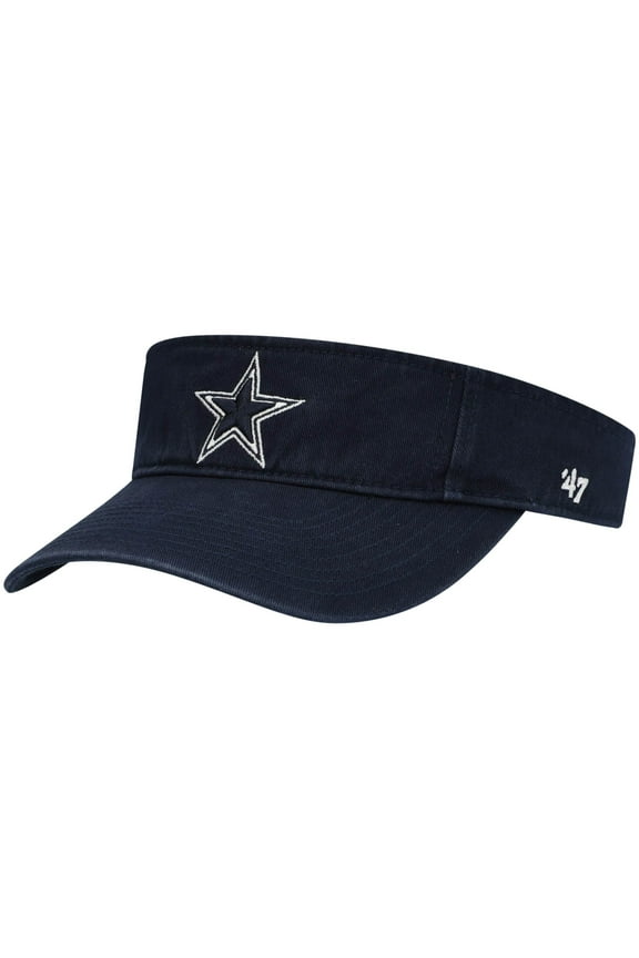 Men's '47 Navy Dallas Cowboys Clean Up Visor