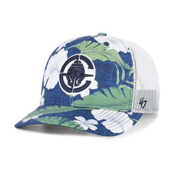 Men's '47 Navy LA Clippers Beach Side Trucker Adjustable Hat