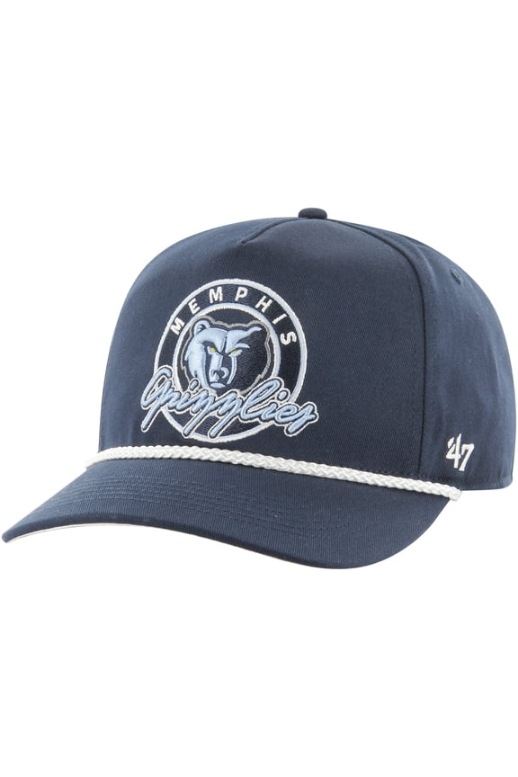 Men's '47 Navy Memphis Grizzlies Ring Tone Hitch Snapback