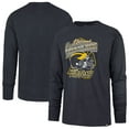 thumbnail image 1 of Men's '47 Navy Michigan Wolverines College Football Playoff 2023 National Champions State Outline Franklin Long Sleeve, 1 of 3