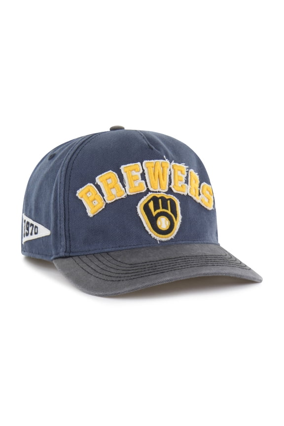 Men's '47 Navy Milwaukee Brewers Calderwood Hitch Adjustable Hat
