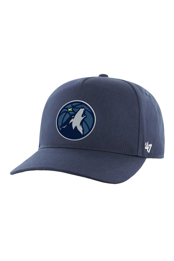 Men's '47 Navy Minnesota Timberwolves Hitch Snapback Hat