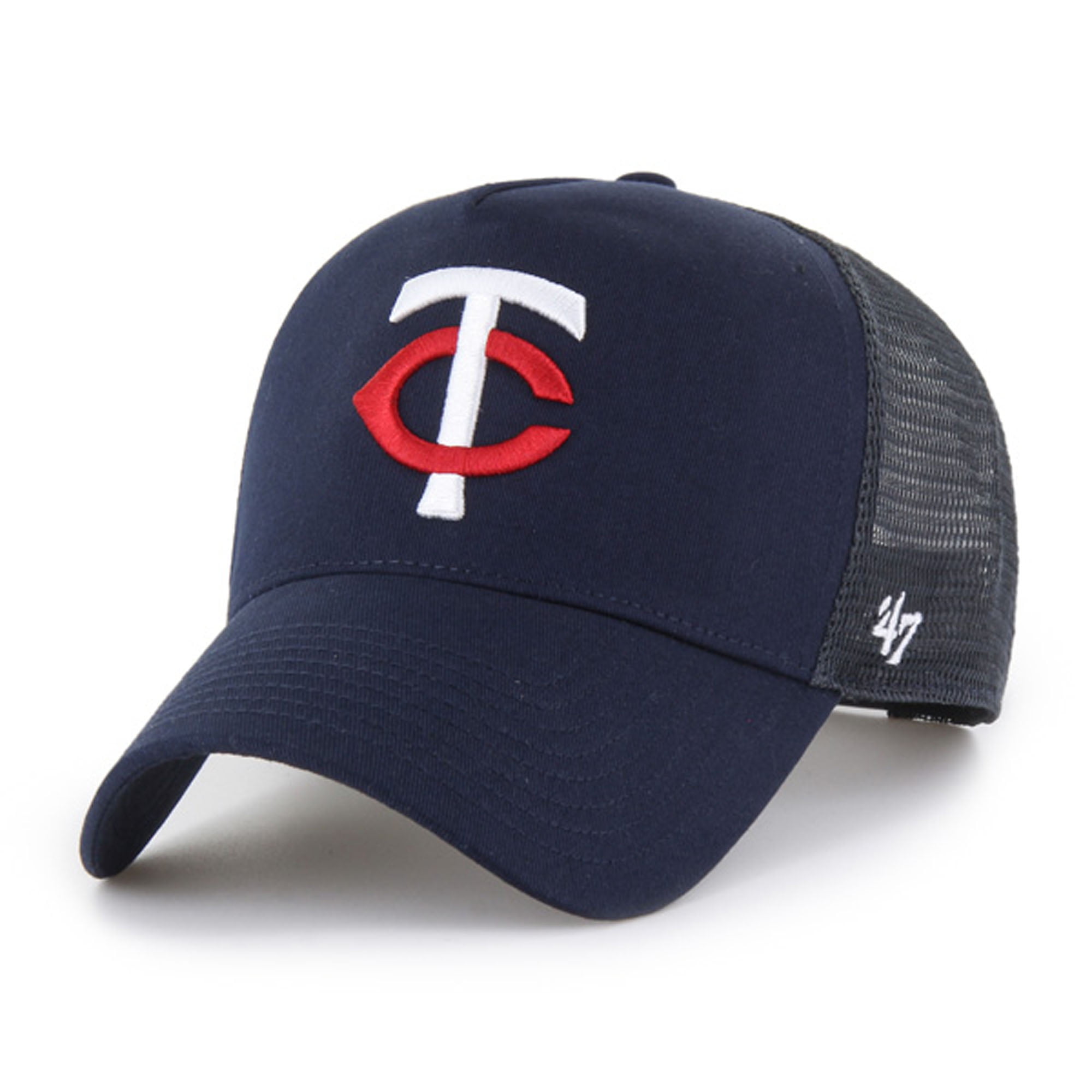 Men's '47 Navy Minnesota Twins Ballpark Offside Adjustable Trucker Hat